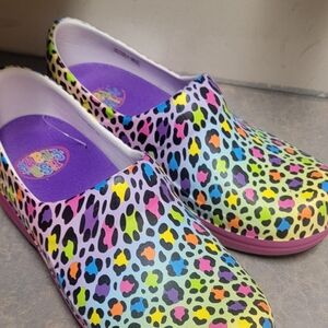 NWOT Lisa Frank Nurse Crocs Sz 8